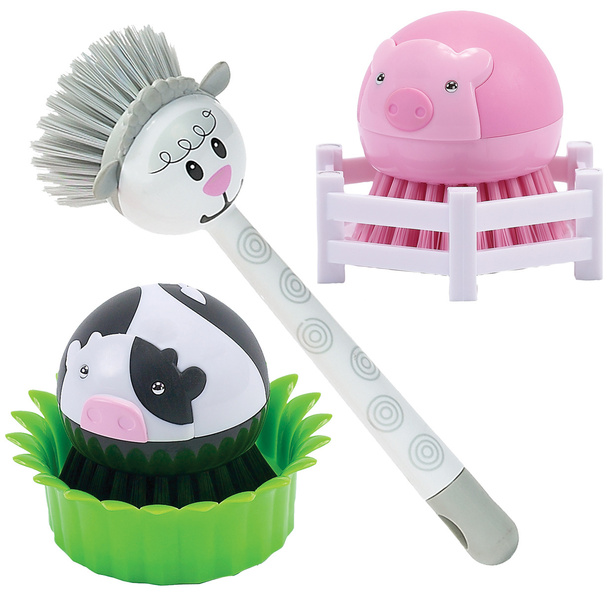 Farm Animal Cleaning Set by Boston Warehouse