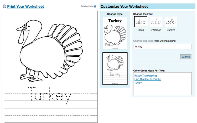 Autumn Big or Small Worksheet - Twisty Noodle